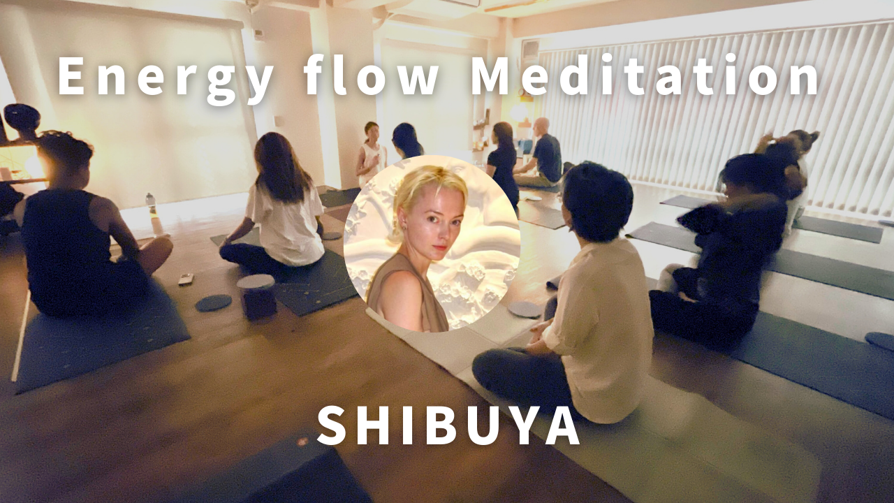guided meditation and Tai Chi in Shibuya English available